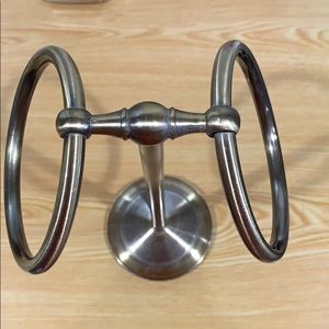 Stand Alone Towel Rack